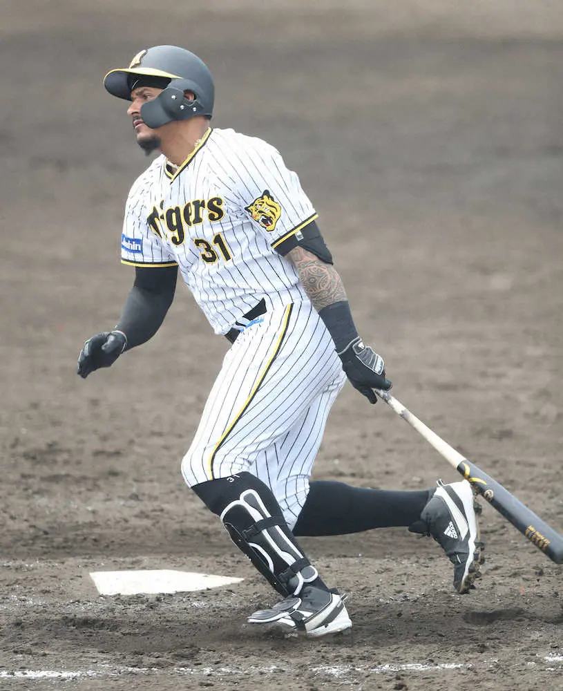 【画像・写真】阪神・マルテが1カ月ぶり実戦復帰　フル出場で4打数無安打　右足コンディション不良から回復