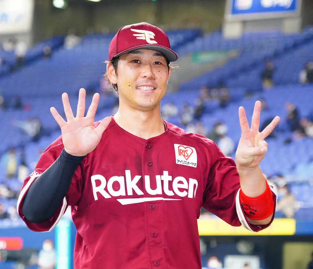 【画像・写真】楽天・鈴木大　球団新8連勝に導く土壇場V弾！「一番ビックリしてるのは僕」