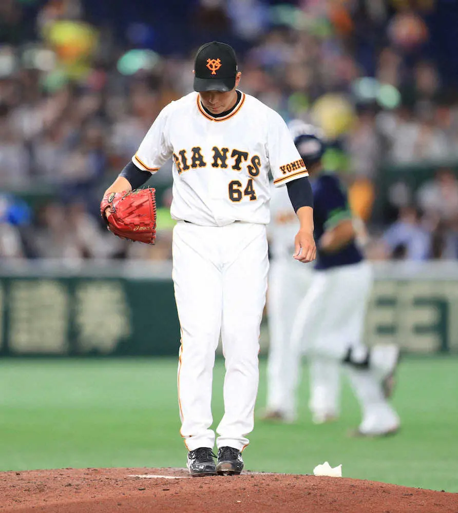 【画像・写真】巨人・原監督　8失点の中継ぎ陣より5失点の堀田に猛省促す「責任は重い…時間も、練習の部分においても」