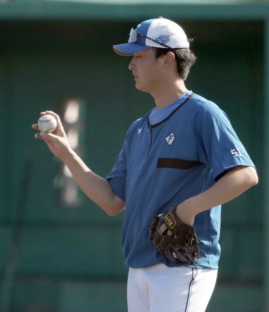 【画像・写真】日本ハム・石川直が出場選手登録　20年8月にトミー・ジョン手術受けて以来初