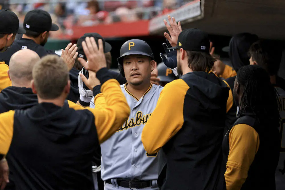 【画像・写真】パイレーツ筒香　80打席目に今季初本塁打！アナ絶叫「ジャケットは要りません」