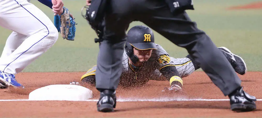【画像・写真】阪神・矢野監督「何かきっかけ欲しいんやけど…」輝プロ初三塁打、大山同点打も鬼門バンテリンDで5戦5敗