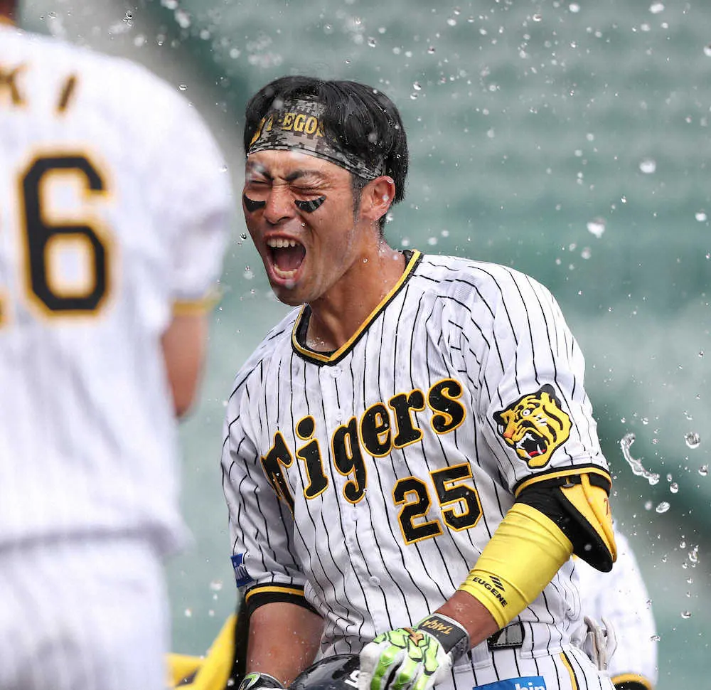 【画像・写真】阪神・江越が復調アピール！2軍戦でサヨナラ打「何とかいいプレーを見せようと」　　