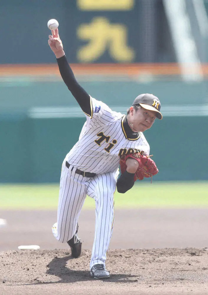 【画像・写真】阪神・才木が甲子園に帰ってきた「応援してもらえるのは力になる。次は1軍を目指して頑張れたら」