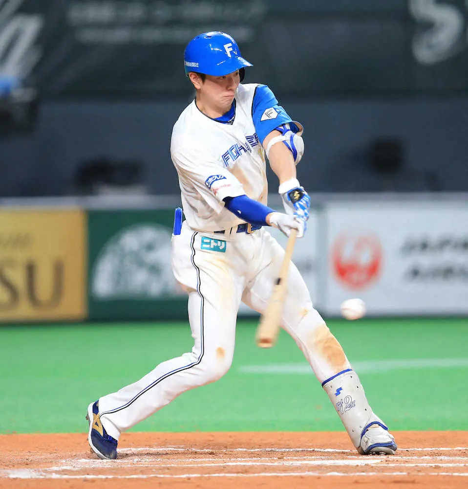 【画像・写真】日本ハム・松本剛　プロ初の4安打！2盗塁を記録し打率とともにリーグトップ守る