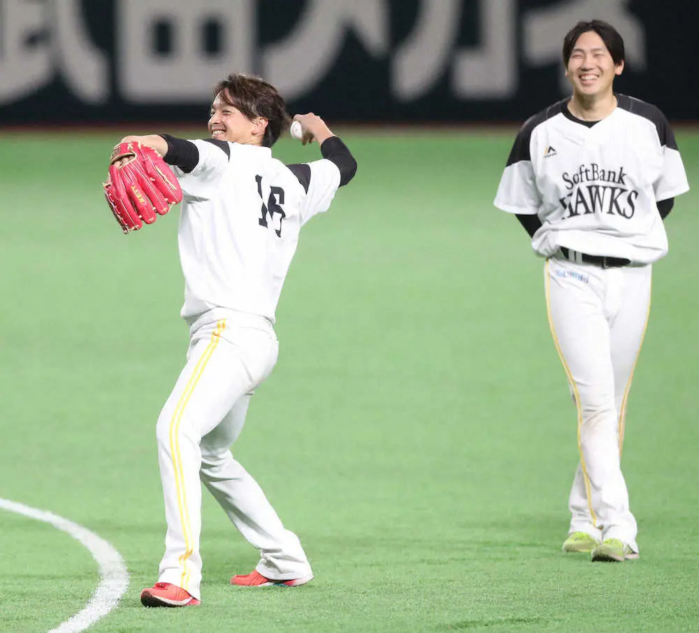 【画像・写真】ソフトB・東浜　ノーヒットノーラン一夜明け「体が興奮状態になって、全然寝られなかった」