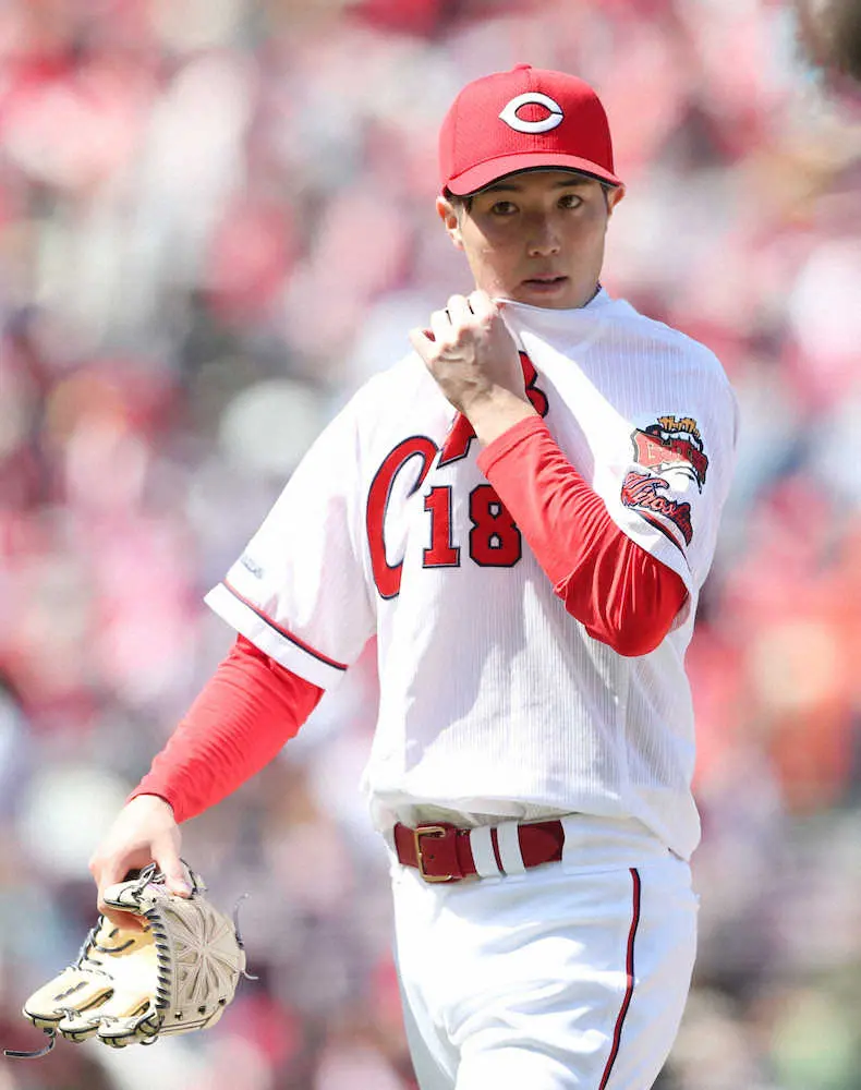 【画像・写真】広島・森下　ヤクルト村上に初被弾　通算被打率・130の“お得意様”に痛恨同点打