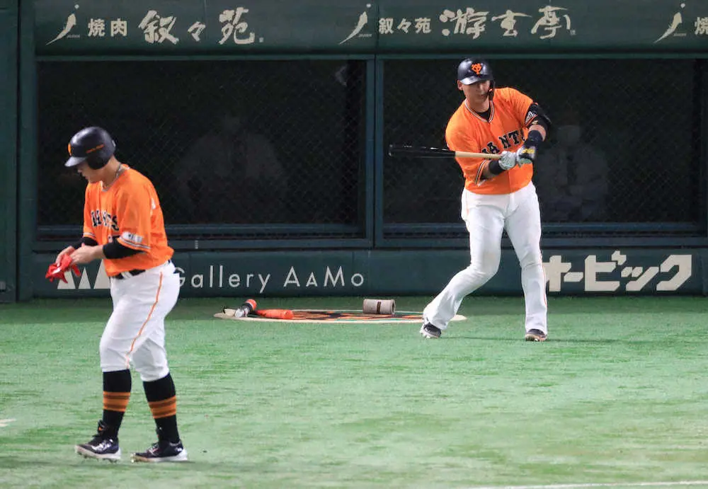 【画像・写真】4番・岡本和敬遠に燃えた！巨人・中田　逆転満弾「興奮していて…凄く気持ち良かった」