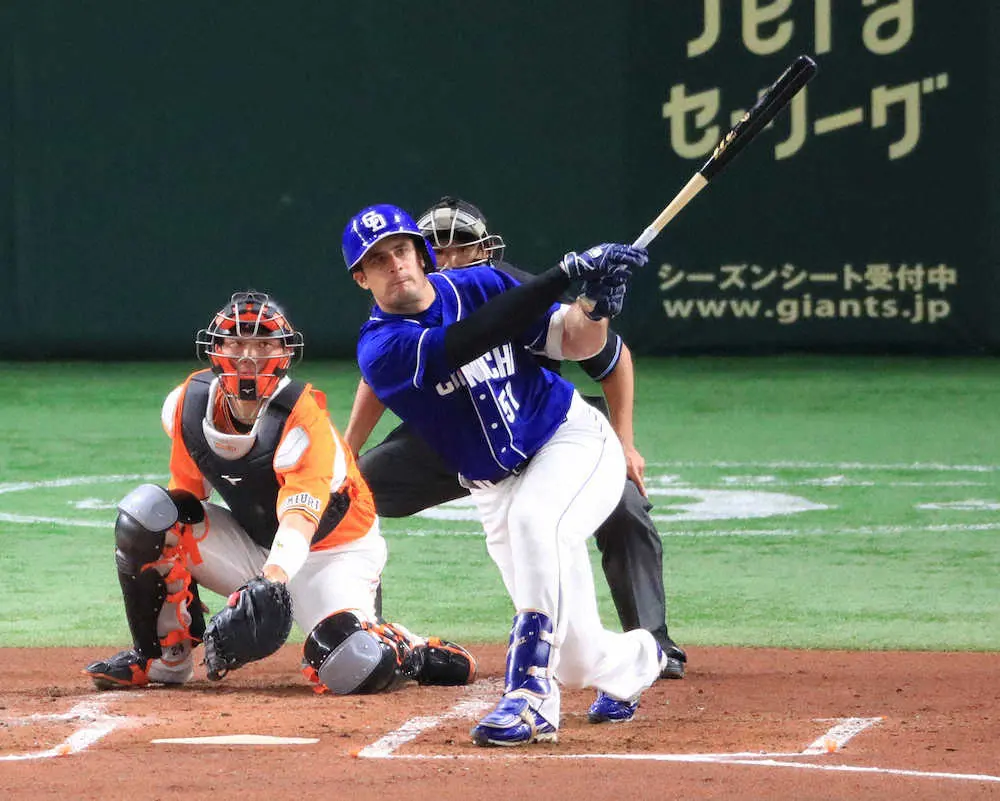 【画像・写真】中日が2回に6安打で4点先制　巨人・高橋をKO―根尾は2打席連続適時打