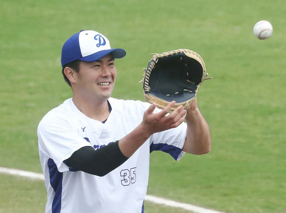 【画像・写真】中日・木下　コロナから復帰しチーム合流　17日に2軍戦出場し、1軍昇格の時期見極める方針