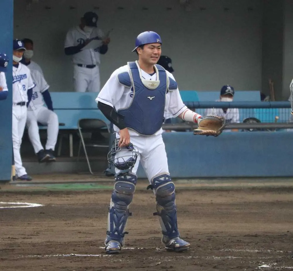 【画像・写真】中日・大島、木下が2軍で実戦復帰　大島は第1打席で左前打