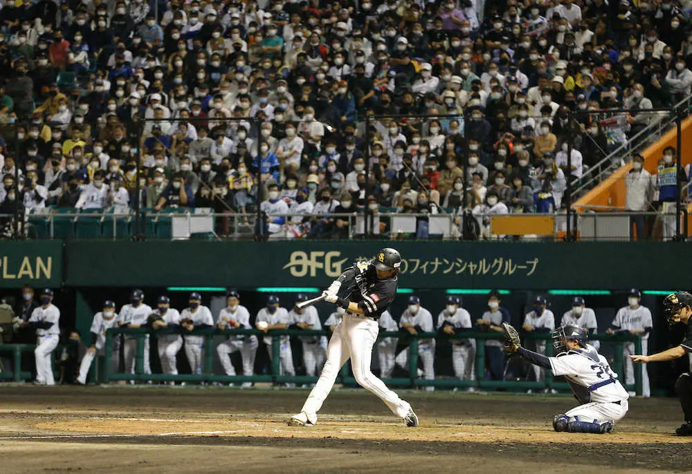 【画像・写真】ソフトバンク連敗ストップ！土壇場9回に柳田＆グラシアルの連続適時打で逆転勝利