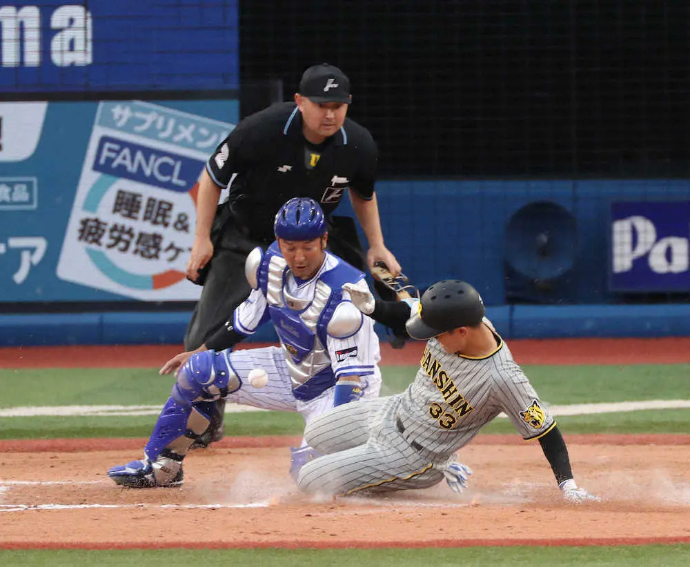 【画像・写真】阪神・糸原の15日DeNA戦最終打席がランニング本塁打に訂正　阪神では18年の大山以来25人目