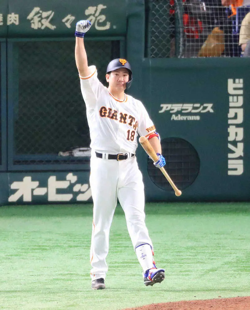 【画像・写真】巨人3連勝！20歳中山プロ初打点が決勝打　菅野391日ぶり完投逃すも5勝目　広島は東京ドーム5戦全敗