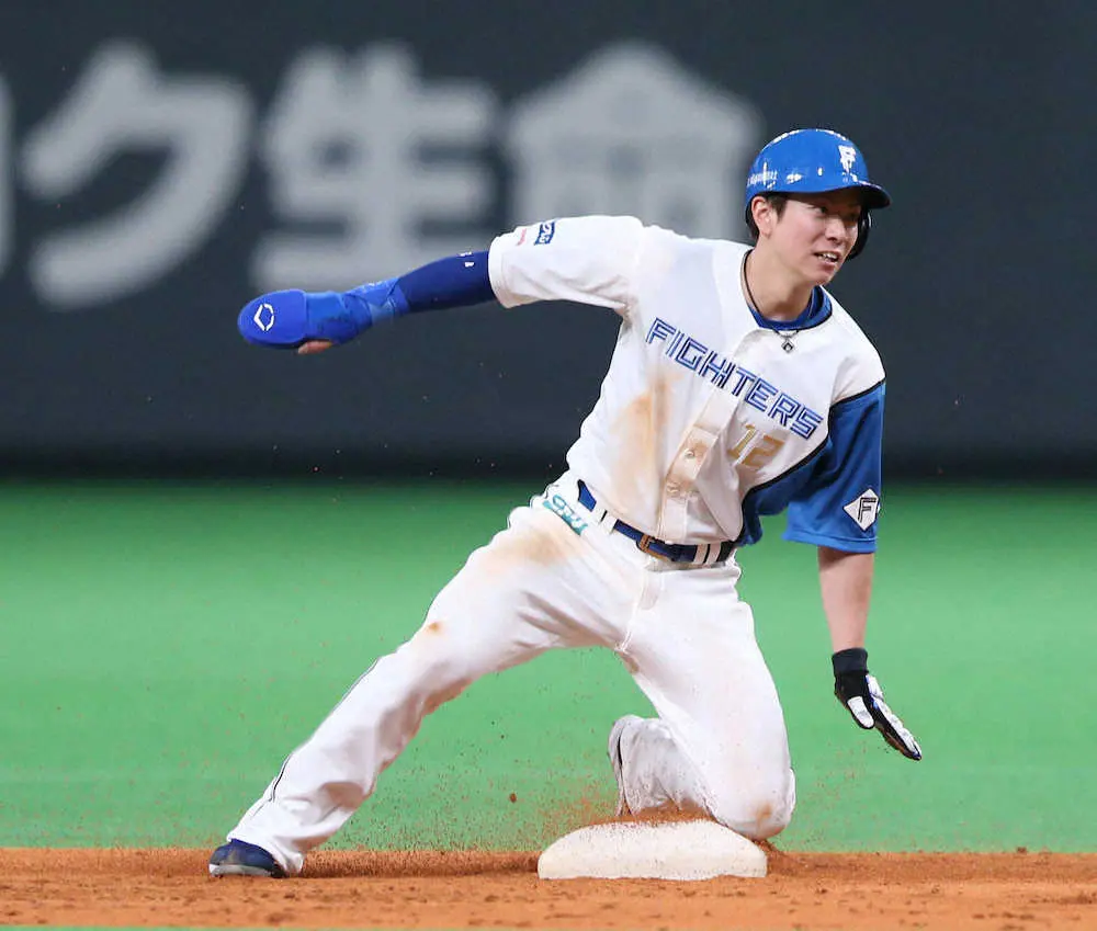 【画像・写真】打率、盗塁“2冠”日本ハム・松本剛から見える新庄野球「奇策」「突破」「許可」