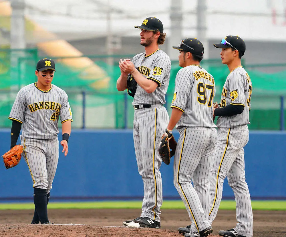 【画像・写真】阪神・ケラー、2軍戦でサヨナラ暴投にガックリ「全然ダメだった」