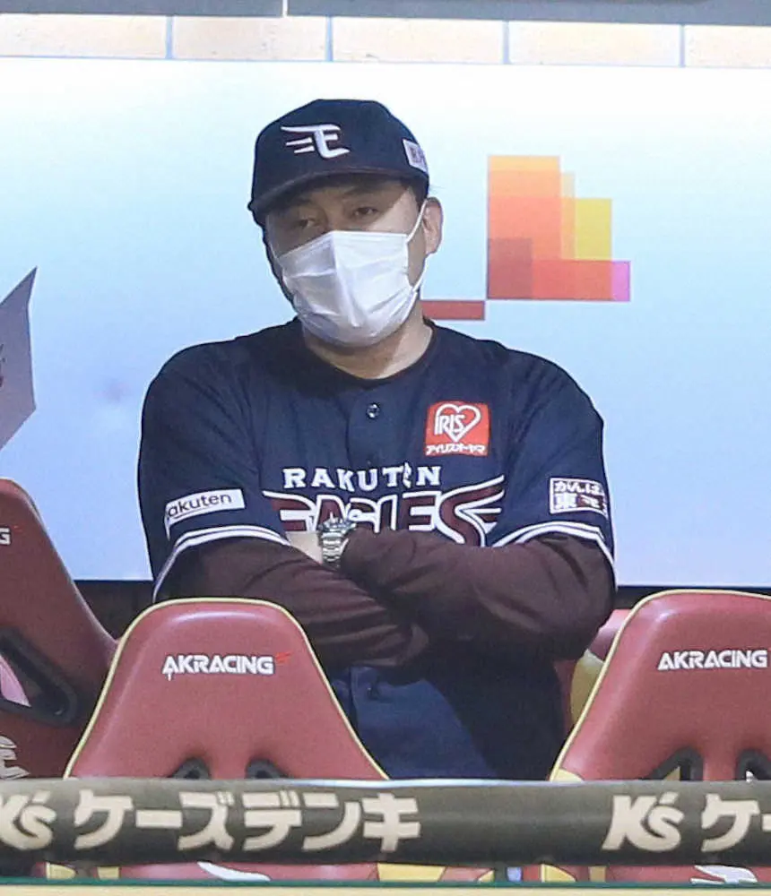 【画像・写真】楽天　天敵・田嶋に7回無得点に封じられ今季6度目零敗　同カード連勝「6」でストップ