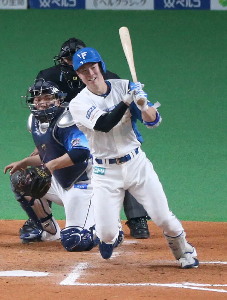 【画像・写真】日本ハム・松本剛からGO！！　1番→6番変更大当たりで7回逆転　NEO BIGBOSS打線ズバリ