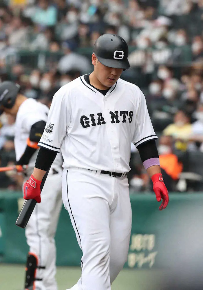 【画像・写真】巨人、9回の反撃及ばず　2週間ぶり首位浮上から一夜で陥落　岡本和は土曜日いまだノーアーチ