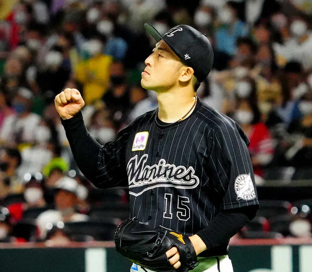 【画像・写真】ロッテ美馬が6回2失点と好投！同点で交代し、勝ち負けは付かず