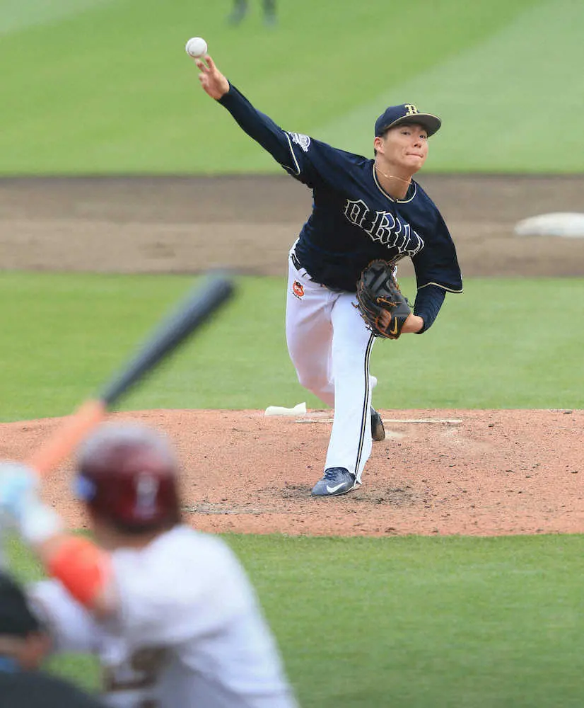 【画像・写真】オリ由伸　絶不調でも「楽天戦無双」リーグトップ5勝目　打線に感謝「チームメートのおかげ」