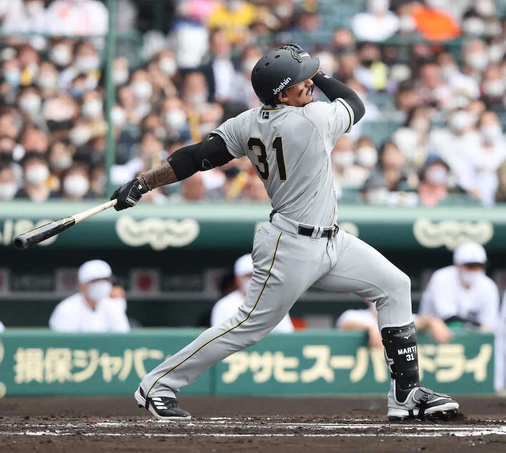 【画像・写真】阪神・マルテ　ノッテきたで!初回に打点挙げれば3連勝　「いい仕事ができた」V撃含む今季初猛打賞