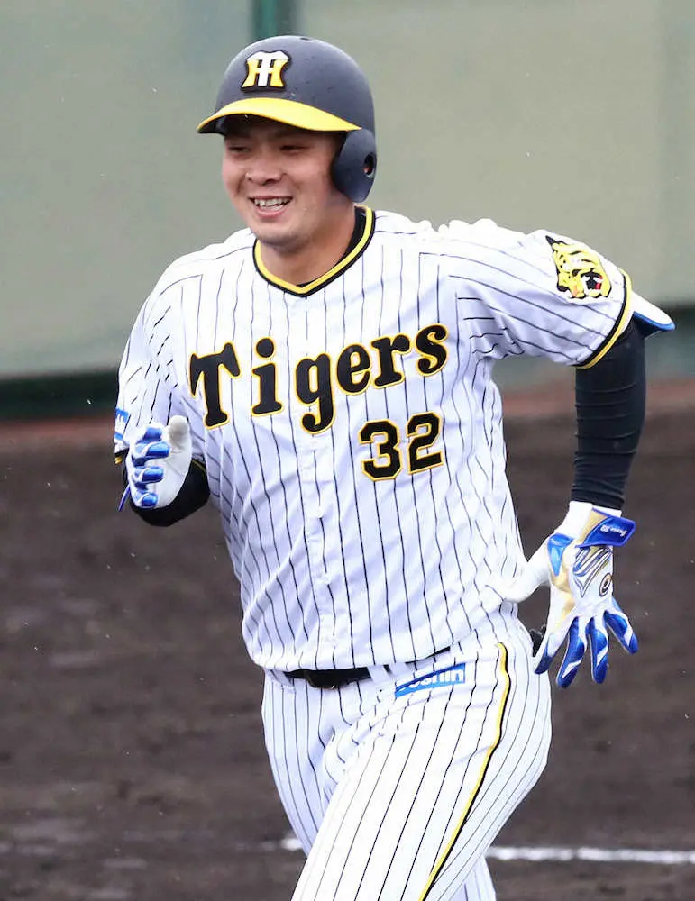 【画像・写真】阪神・井上　アピール継続中　2試合連続の適時打「いいところに落ちてくれた」直近5試合は打率・421