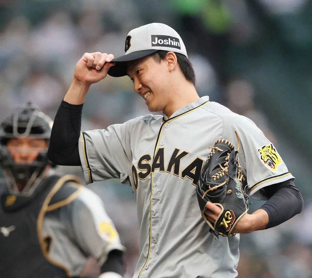 【画像・写真】阪神・湯浅　12戦連続無失点　防御率0・98で12ホールド「全力で抑えにいった結果」