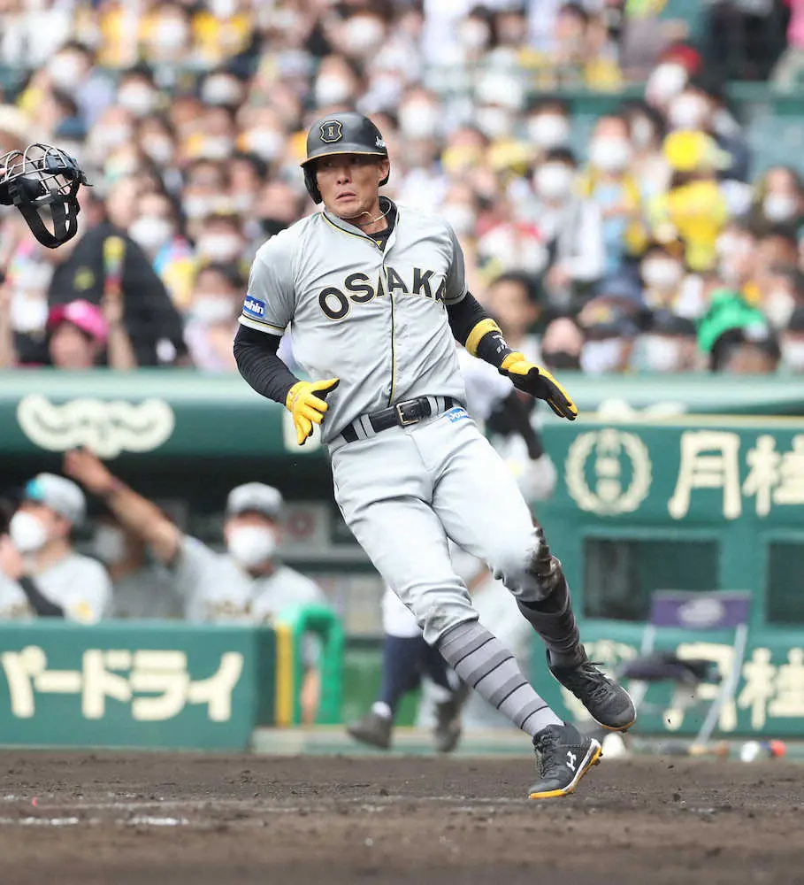 【画像・写真】阪神・糸井　またも神走塁　長坂のセーフティースクイズで生還!!矢野監督も称賛