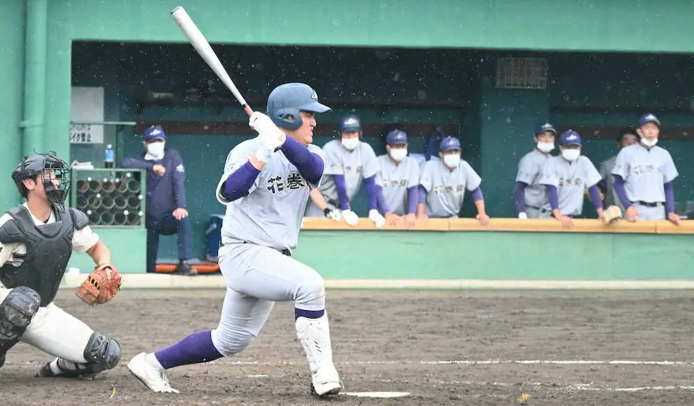 【画像・写真】センバツ出場の花巻東が県大会初戦で勝利　佐々木洋監督「とにかく負けないことが大事」麟太郎は無安打