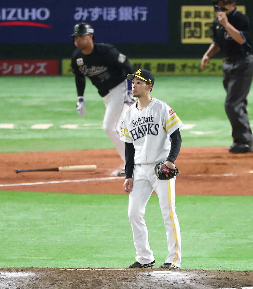 【画像・写真】ソフトバンク・又吉　移籍19試合目で初失点初黒星「チームに迷惑をかけてしまった」