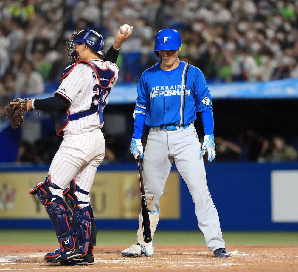 【画像・写真】日本ハム清宮は無死満塁で空振り三振　サヨナラ弾の村上との同期4番対決に完敗　新庄監督は交流戦黒星発進