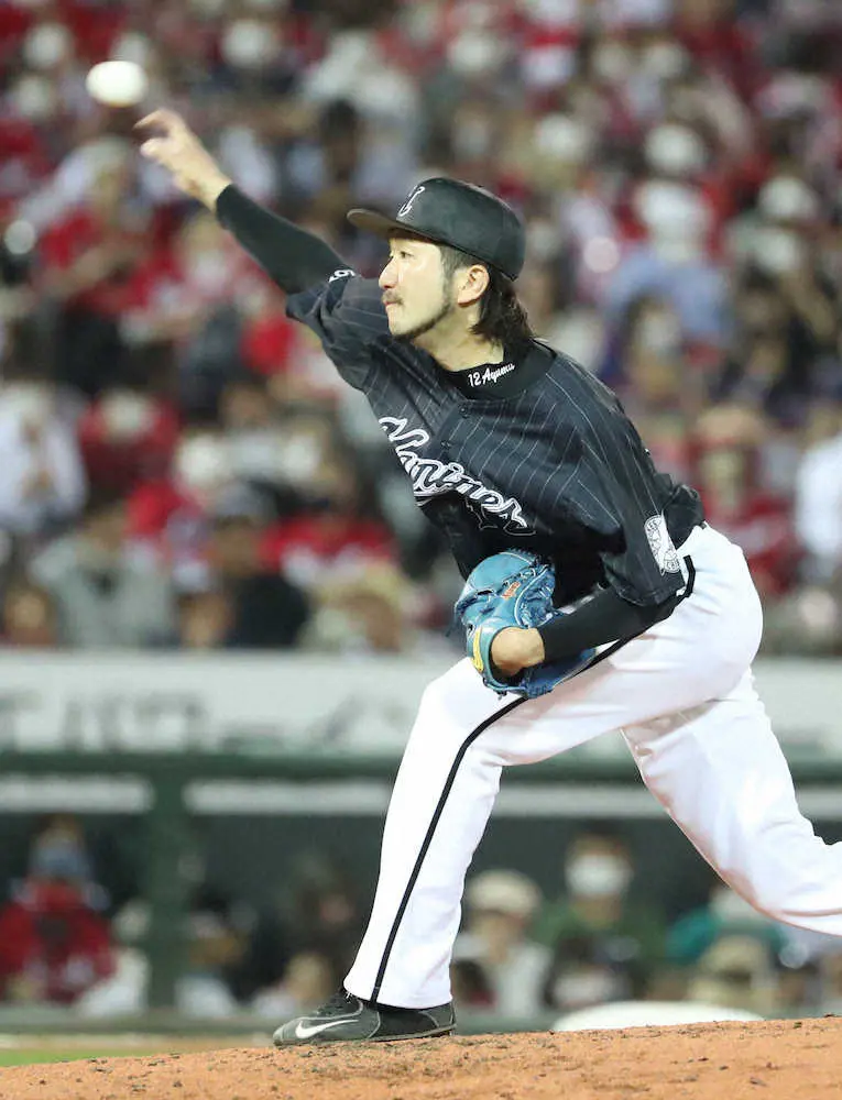 【画像・写真】ロッテ・石川　7回無失点で交流戦通算11勝目「いいスタート切れた」