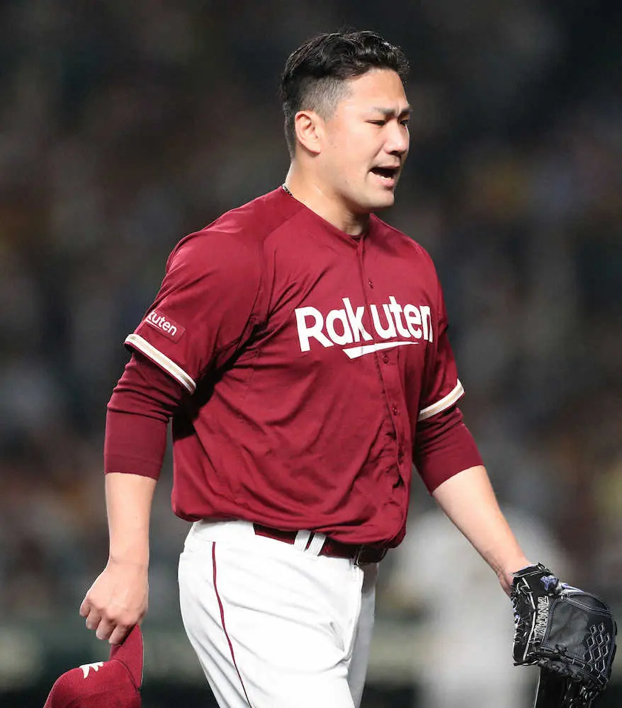 【画像・写真】楽天・マー君　9年ぶり“聖地凱旋”も1球に泣く　6回1失点もチームは4連敗