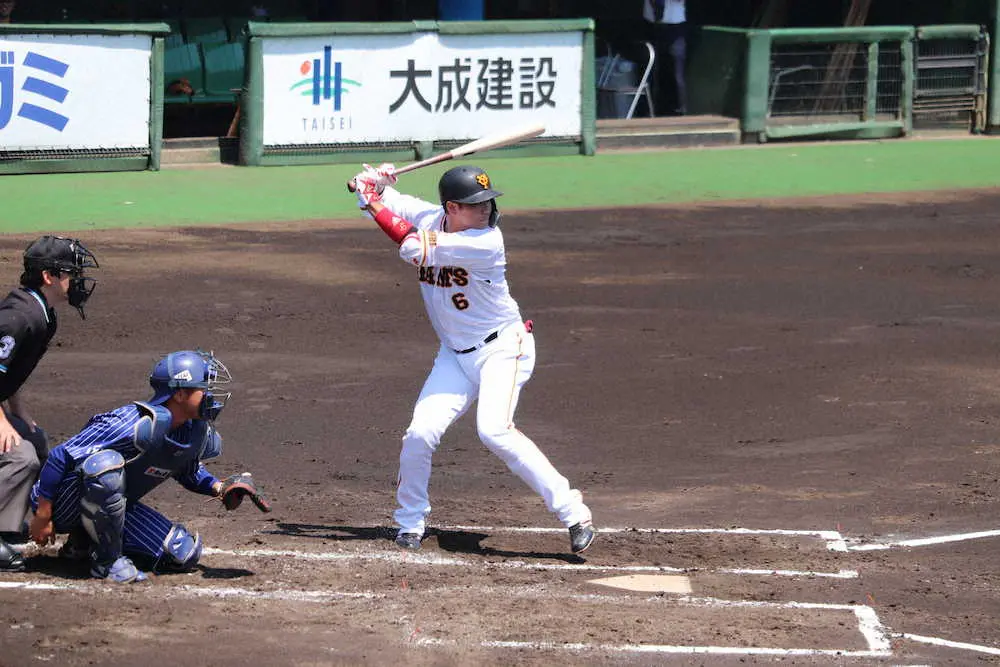 【画像・写真】巨人・坂本　3軍戦で実戦復帰　「3番・DH」で出場　