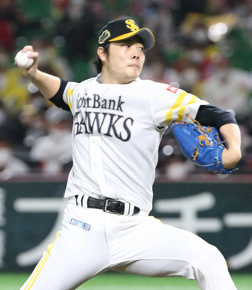 【画像・写真】横浜市出身のソフトバンク松本が地元凱旋登板4球で牧に同点被弾