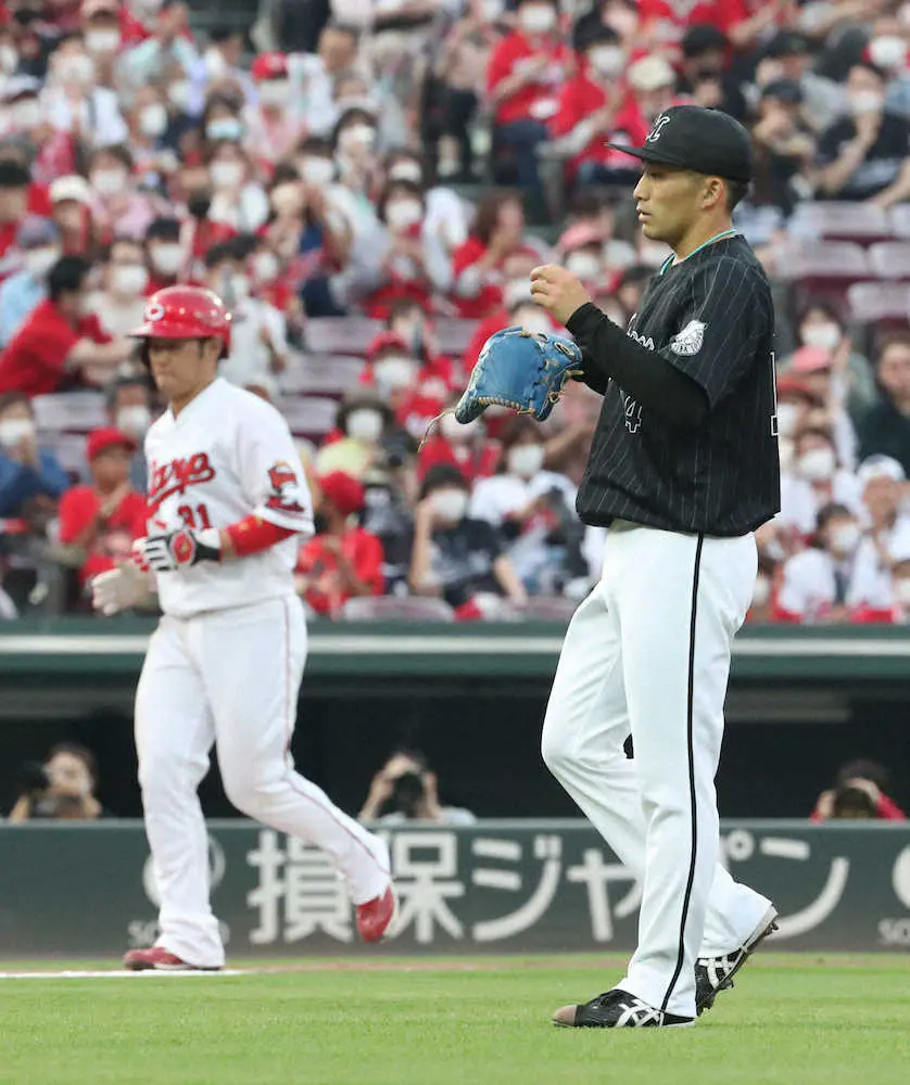 【画像・写真】ロッテ小島が5回3失点で開幕5連敗「先制してもらったの…」