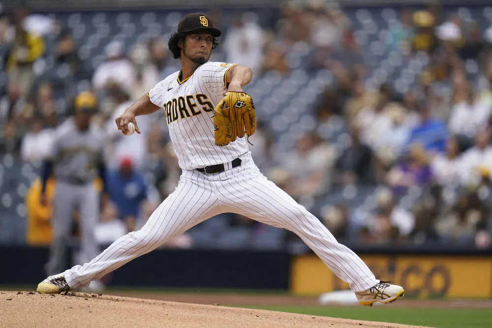 【画像・写真】ダルビッシュ今季9試合で7度目のクオリティースタートも　7回に逆転許し5勝目ならず