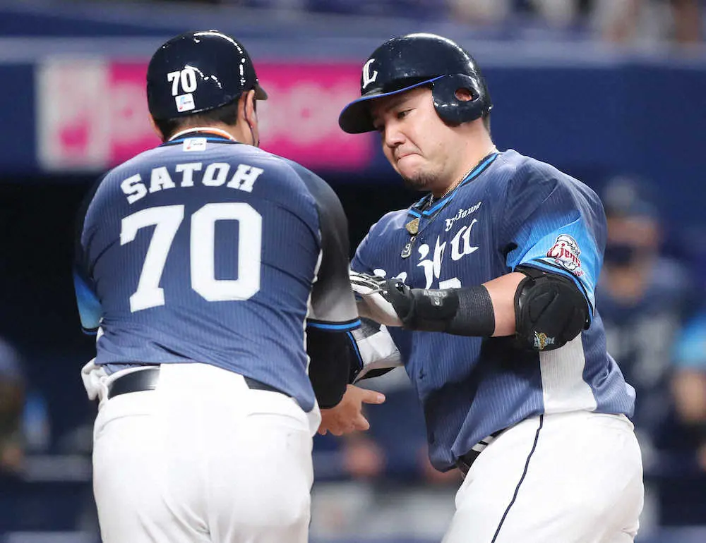 【画像・写真】今季打てば負けない神話継続!西武・山川　清原氏の前で11戦ぶり12連勝弾「意識だけ変えた」
