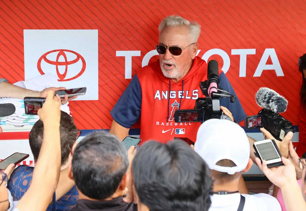 【画像・写真】大谷翔平　腰の張りの影響でベンチスタート　23試合ぶり　マドン監督「代打での出場は可能な状態」