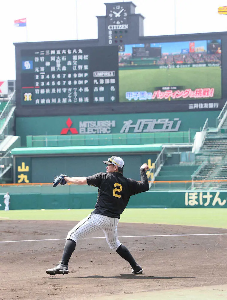 【画像・写真】阪神・梅野、2軍・中日戦で「6番・DH」右脇腹の筋挫傷から実戦復帰　
