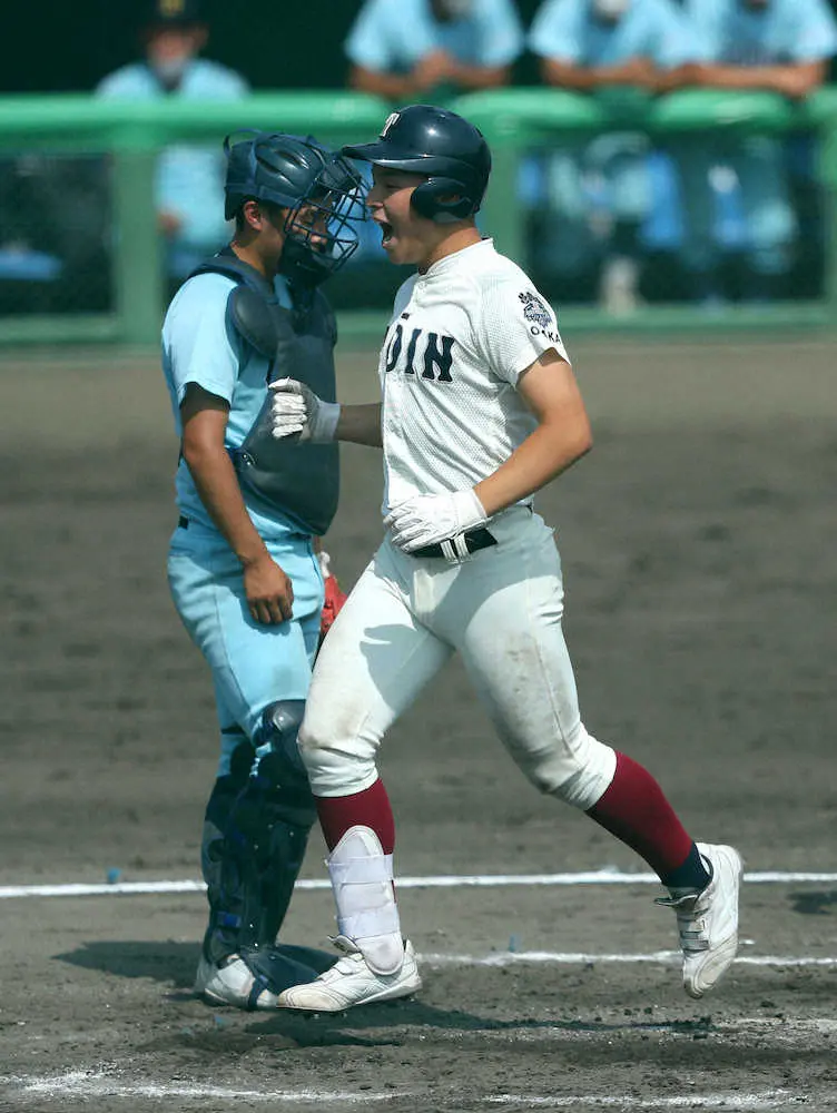 【画像・写真】大阪桐蔭が逆転勝ち!センバツ決勝再戦制し決勝へ　近江・山田は負傷交代