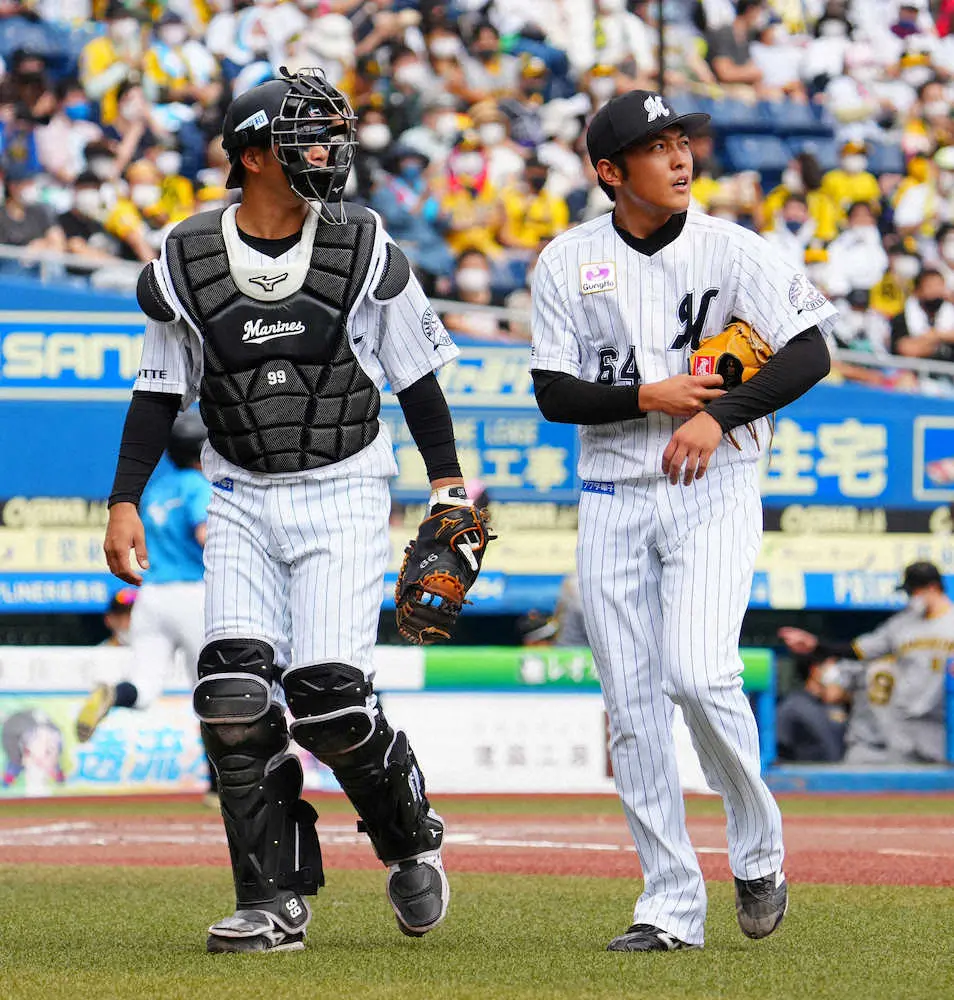 【画像・写真】ロッテ・佐藤奨　2度目先発も2敗目…井口監督「立ち上がり、もうちょっと工夫しないと」
