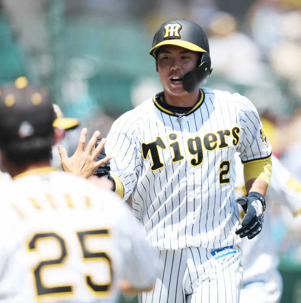 【画像・写真】阪神・梅野　右脇腹筋挫傷から復帰後初マスクで1安打　2軍戦で順調な回復ぶりアピール