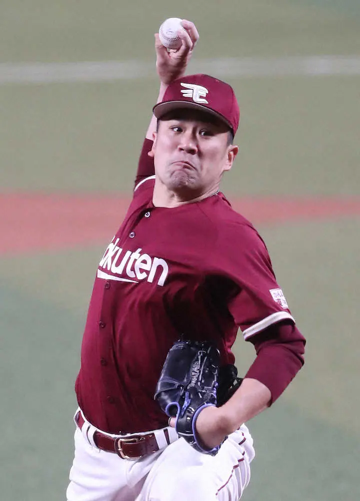 【画像・写真】楽天・田中将大　“12年ぶりナゴヤ”で2発に泣く…昨季超え5勝目お預け、小笠原と甲子園V腕投手戦