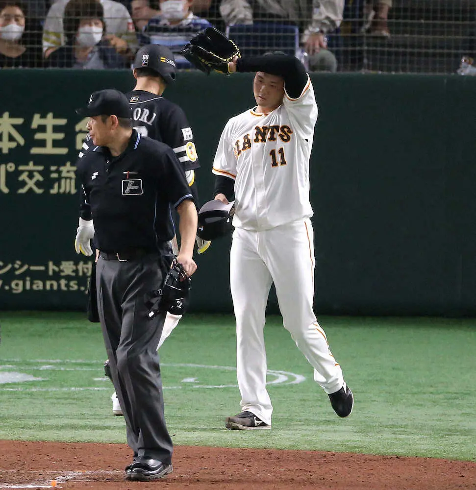 【画像・写真】巨人、ふがいない！わずか5安打で逆転負け　新助っ人アンドリース6回零封も援護なし　ヤクルトと3差