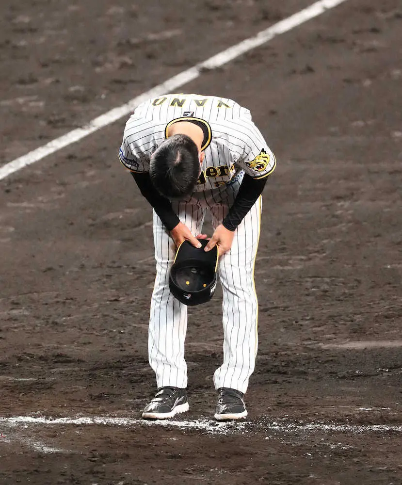 【画像・写真】阪神・矢野監督は言葉絞り出す「うん、頑張ります」球団21世紀最速の自力優勝消滅