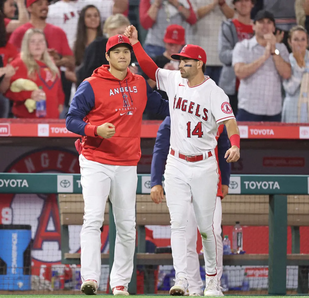 【画像・写真】ジャッジのエンゼルス入りの種を蒔いた！？、仲良しウェードが記者たちをからかう