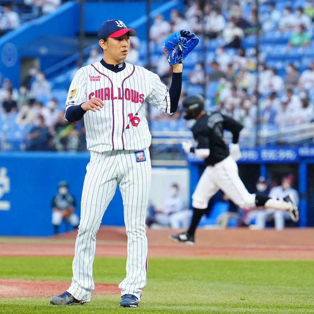 【画像・写真】ヤクルト原6回4失点で3敗目　高津監督「1球の意味を理解して投球していかないと」