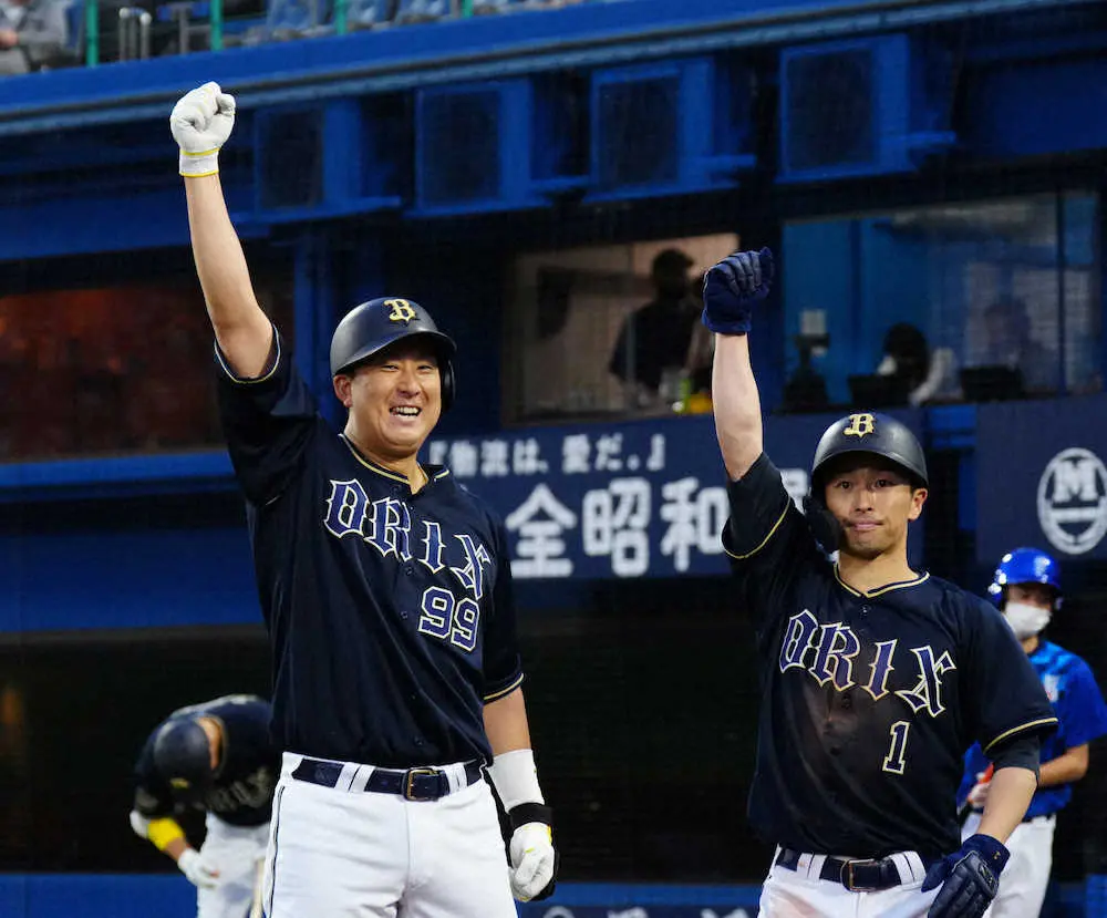 【画像・写真】オリ・ラオウ杉本「ことイチ」4号！今季初3番バックスクリーンへ大当たり